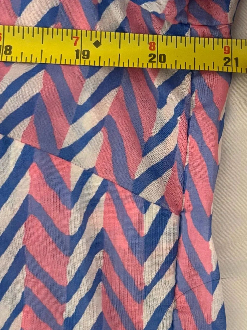 J. Crew Medium Cotton Pink blue collared pullover button shirt top blouse